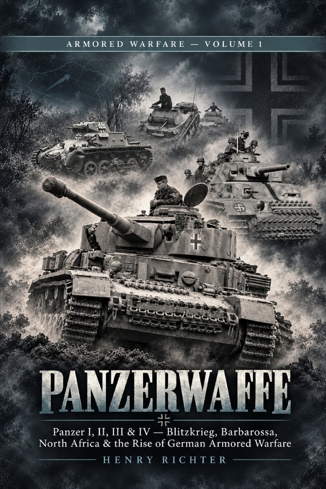 Panzerwaffe: Panzer I, II, III & IV - Blitzkrieg, Barbarossa, North Africa & the Rise of German Armored Warfare cover