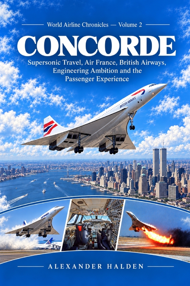 Concorde: Supersonic Travel, Air France, British Airways, Engineering Ambition and the Passenger Experience cover