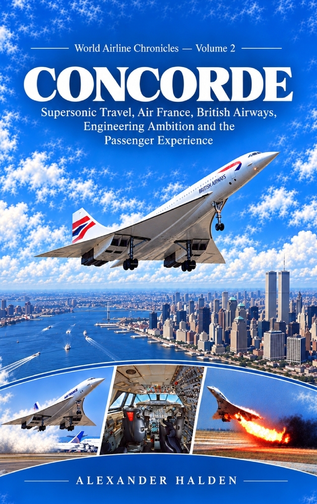 Concorde: Supersonic Travel, Air France, British Airways, Engineering Ambition and the Passenger Experience cover