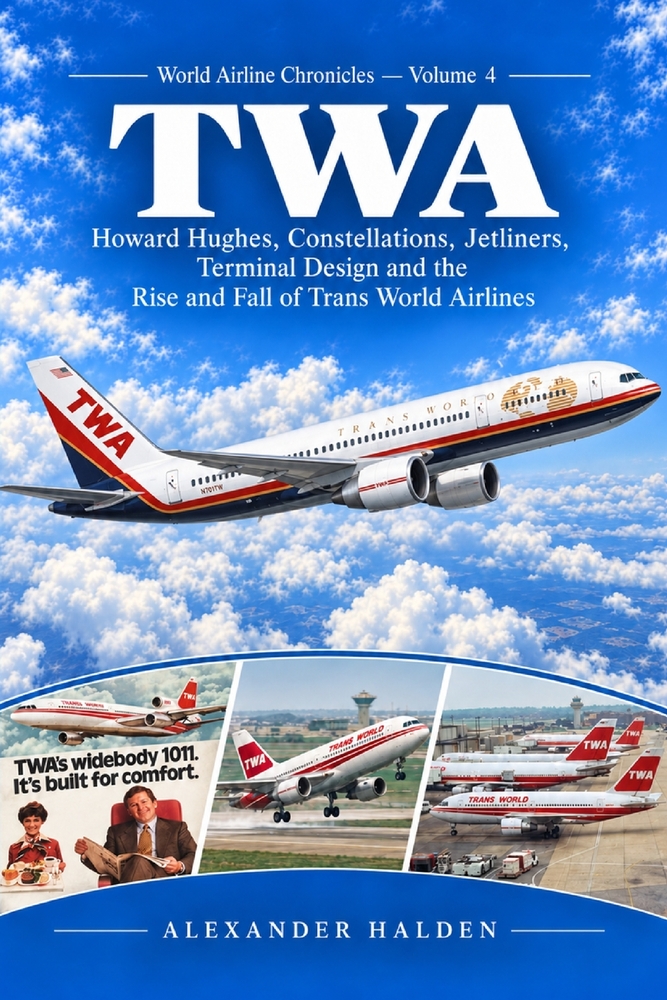 TWA: Howard Hughes, Constellations, Jetliners, Terminal Design and the Rise and Fall of Trans World Airlines cover