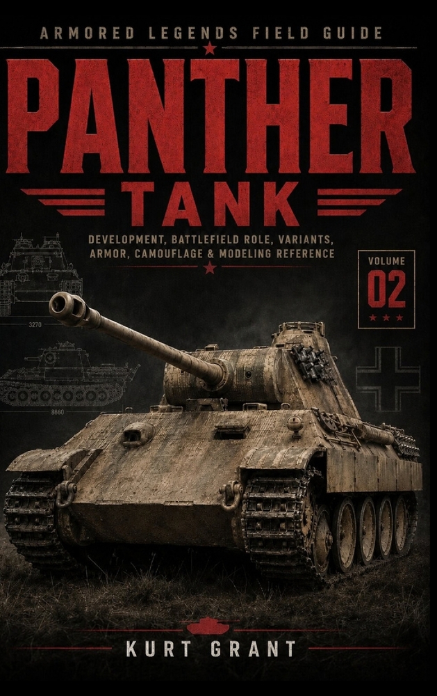 Panther Tank: Battlefield Role, Variants, Armor, Camouflage & Modeling Reference cover