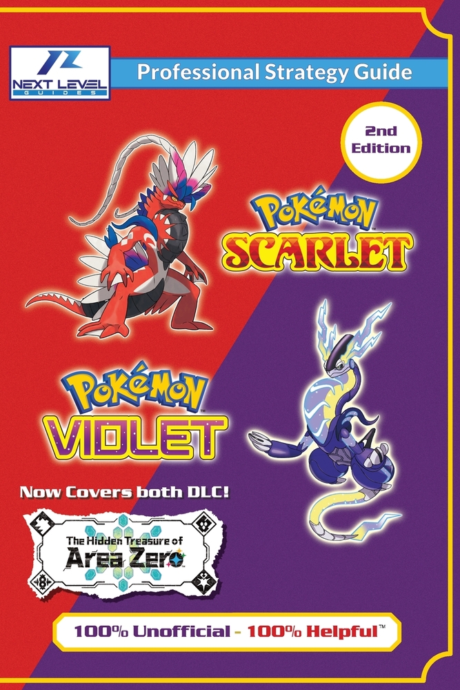 Pokemon Scarlet and Violet Strategy Guide Book (2nd Edition - Full Color): 100% Unofficial - 100% Helpful Walkthrough cover