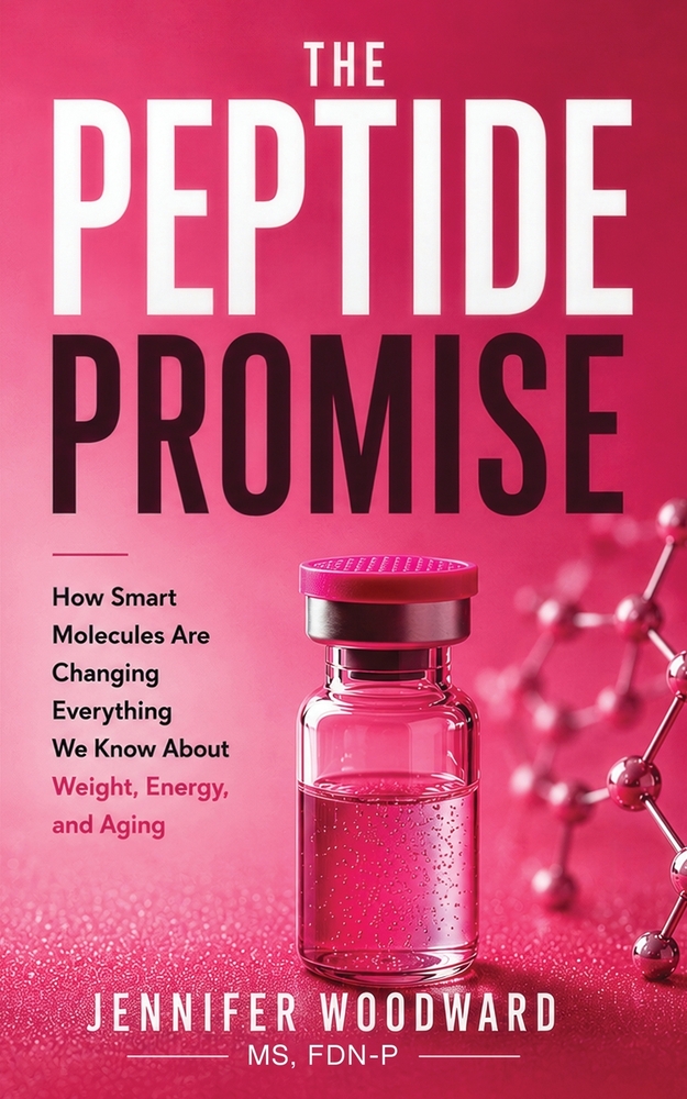 The Peptide Promise: How Smart Molecules Are Changing Everything We Know About Weight, Energy, and Aging cover