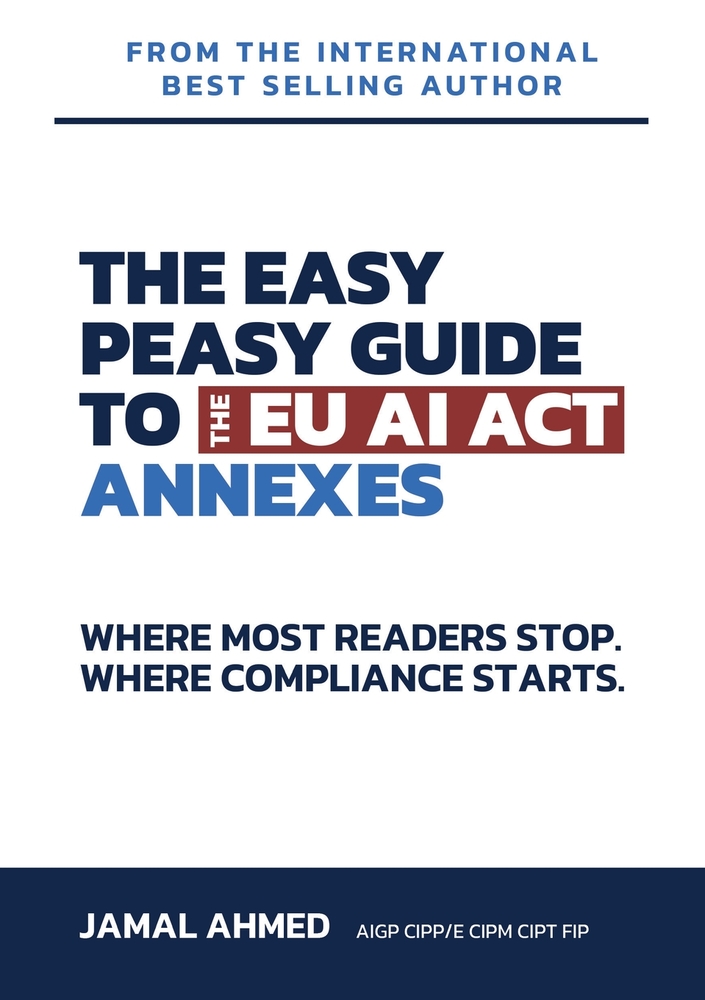 The Easy Peasy Guide to the EU AI Act: Get Clarity, Grow Confidence, and Gain Credibility cover