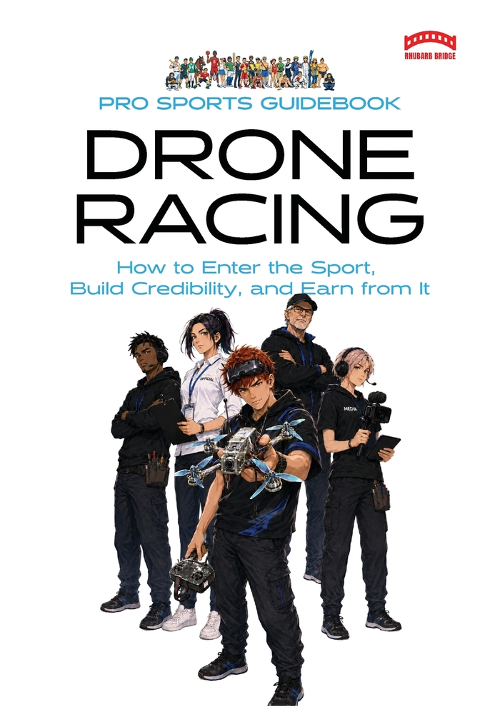 The Pro Sports Guidebook to Drone Racing cover