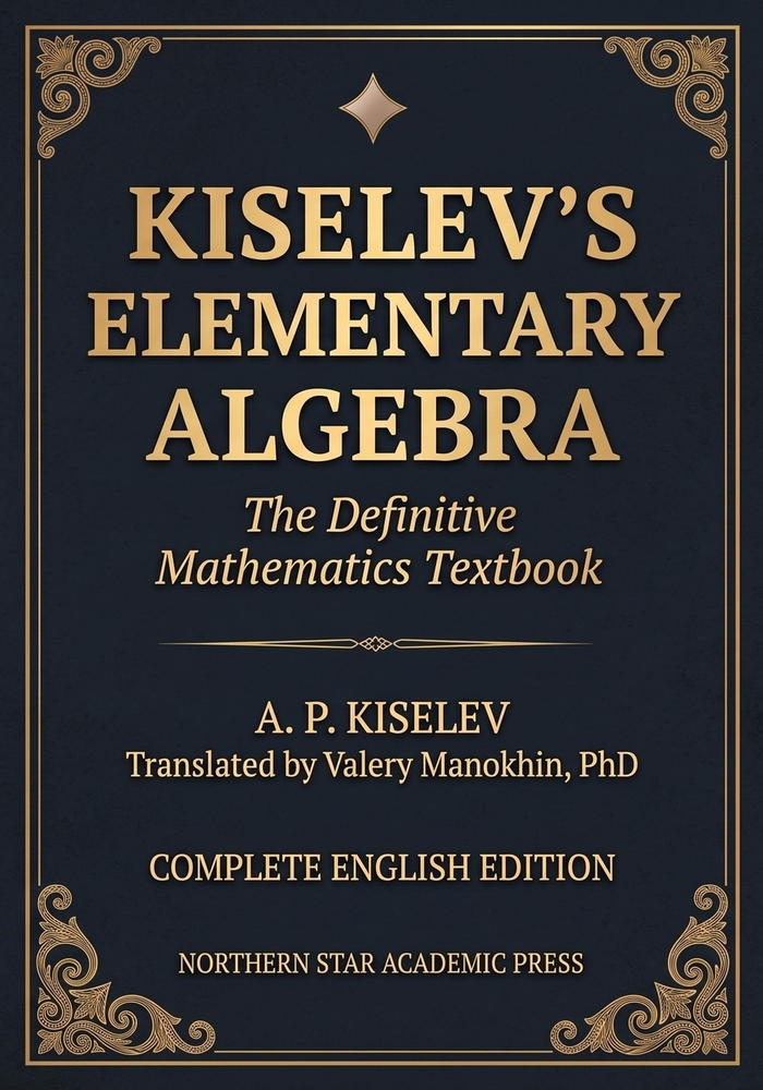 Kiselev's Elementary Algebra: The Definitive Russian Mathematics Textbook cover