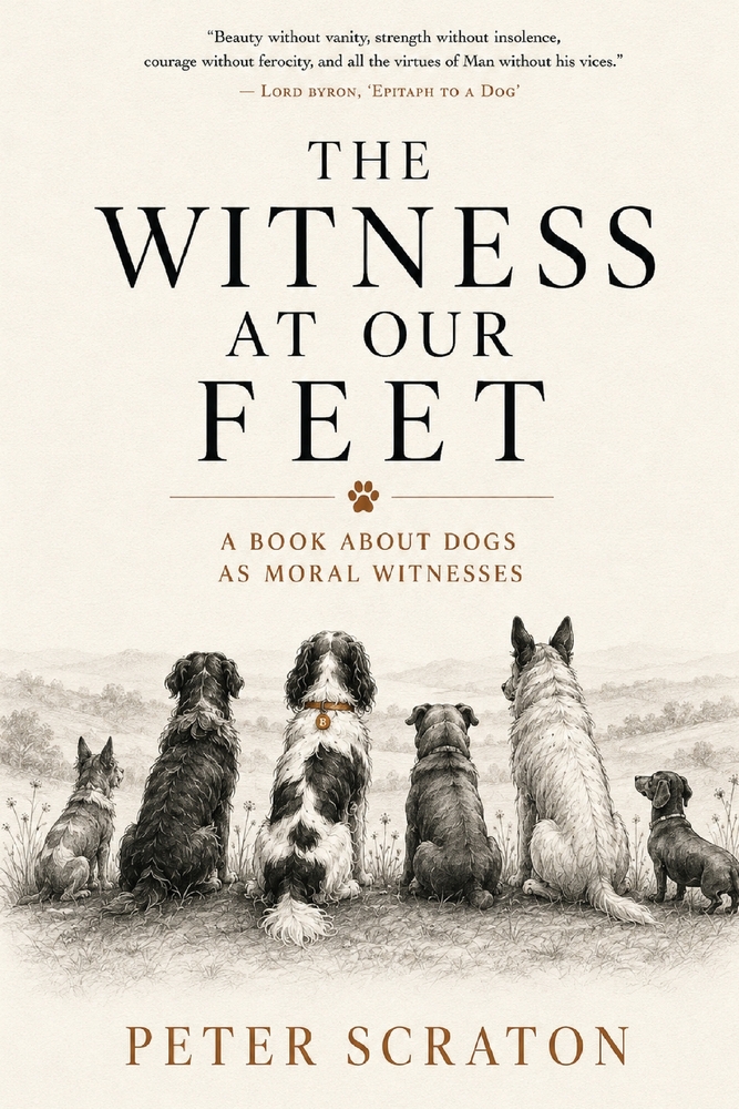 The Witness at Our Feet: A book about dogs as moral witnesses cover