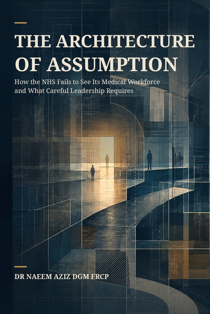 The Architecture of Assumption: How the NHS Fails to See Its Medical Workforce-and What Careful Leadership Requires cover