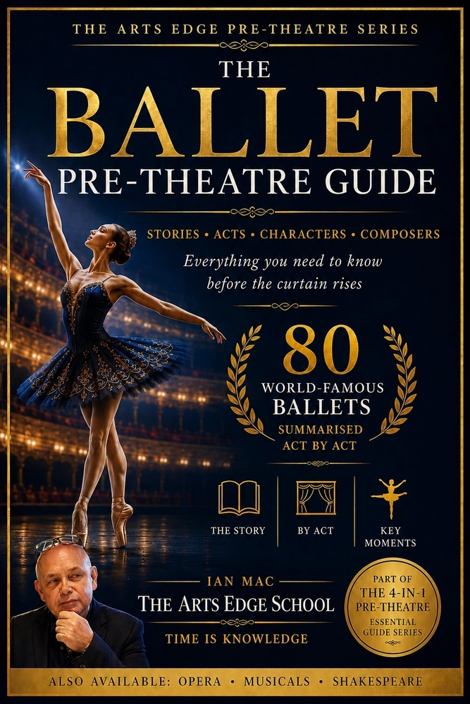 The Ballet Pre-Theatre Guide: 80 World-Famous Ballets Summarised Act by Act Pocket Theater Companion cover
