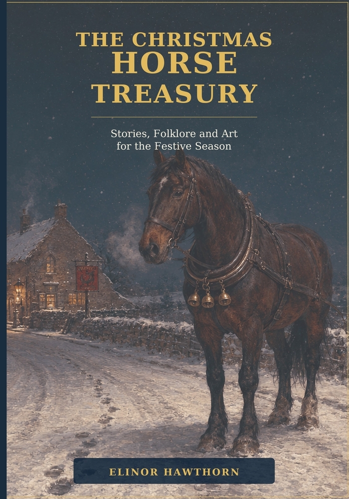 The Christmas Horse Treasury: Stories, Folklore and Art for the Festive Season cover