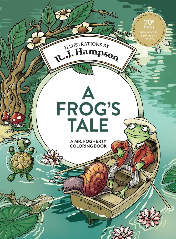 A Frog's Tale: A Mr. Fogherty Coloring Book cover