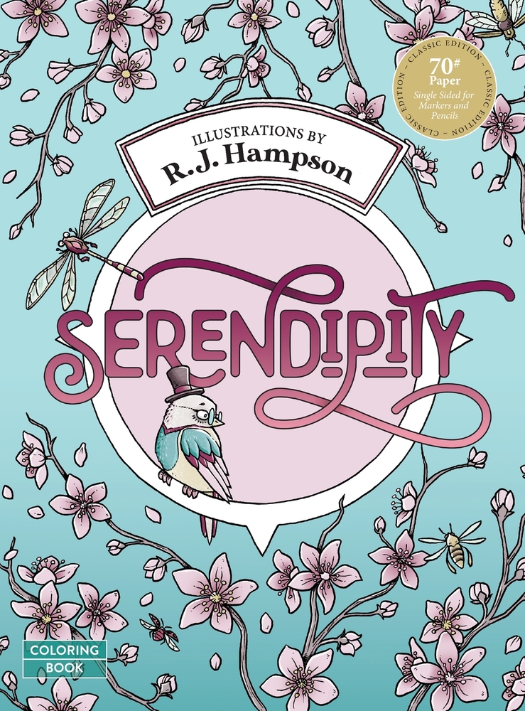 Serendipity Coloring Book cover