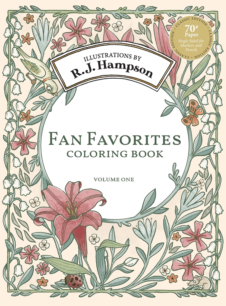 Fan Favorites Coloring Book cover
