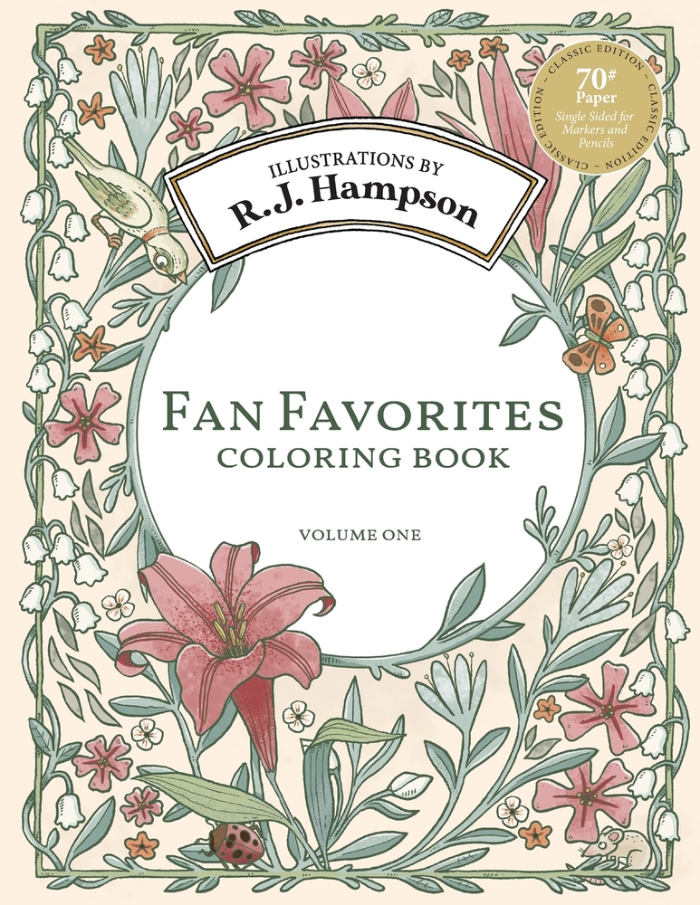 Fan Favorites Coloring Book cover