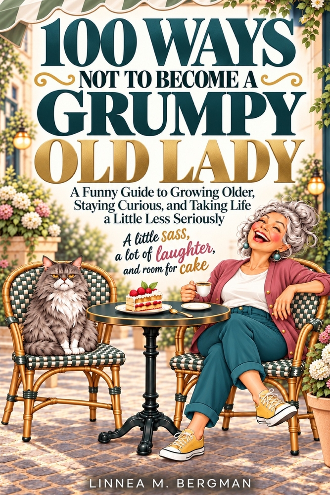 100 Ways Not to Become a Grumpy Old Lady: A Gentle Self-Help Guide to Growing Older, Staying Curious, and Taking Life a Little Less Seriously Funny Gi cover