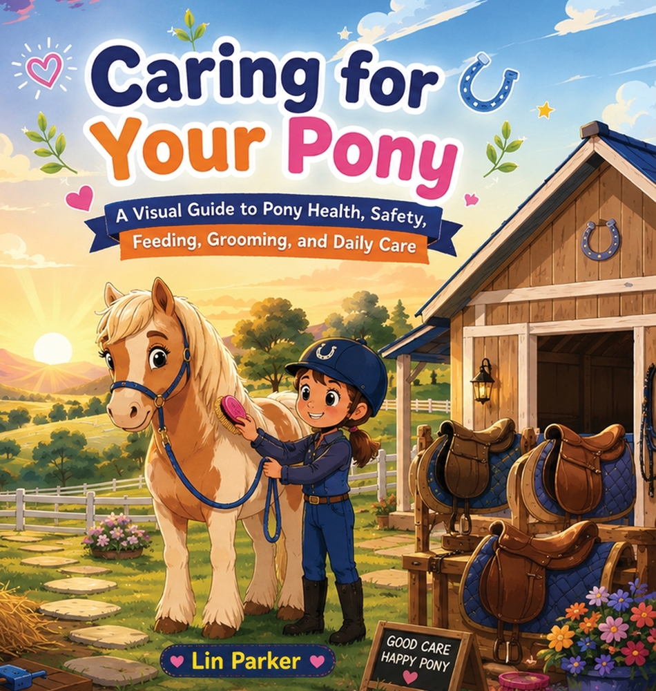 Caring For Your Pony: A Visual Guide to Pony Health, Safety, Feeding, Grooming and Daily Care cover