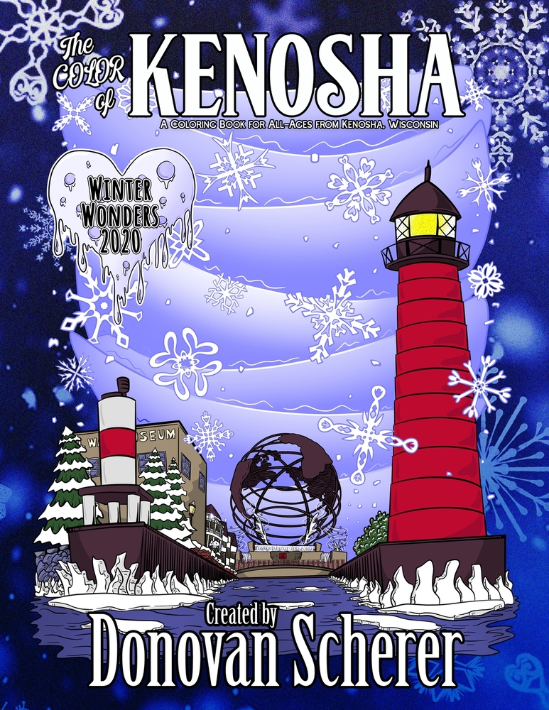 The Color of Kenosha: Summer of 2021: A Coloring Book for All-Ages from Kenosha, Wisconsin cover