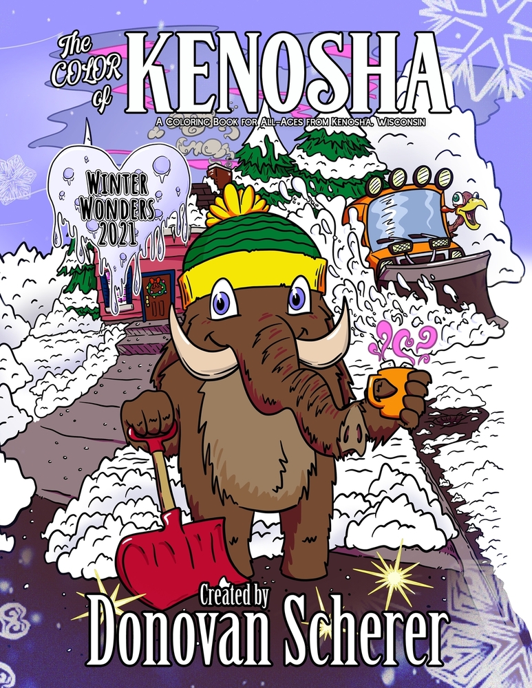 The Color of Kenosha: Summer of 2021: A Coloring Book for All-Ages from Kenosha, Wisconsin cover