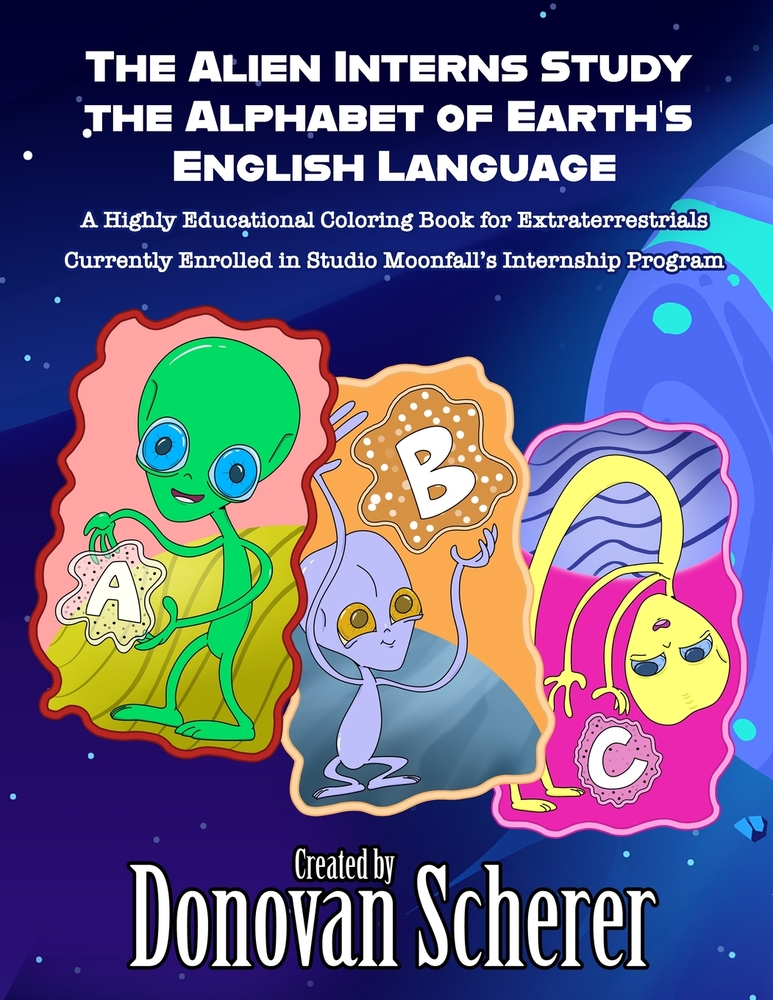 The Alien Interns Study the Alphabet of Earth's English Language cover