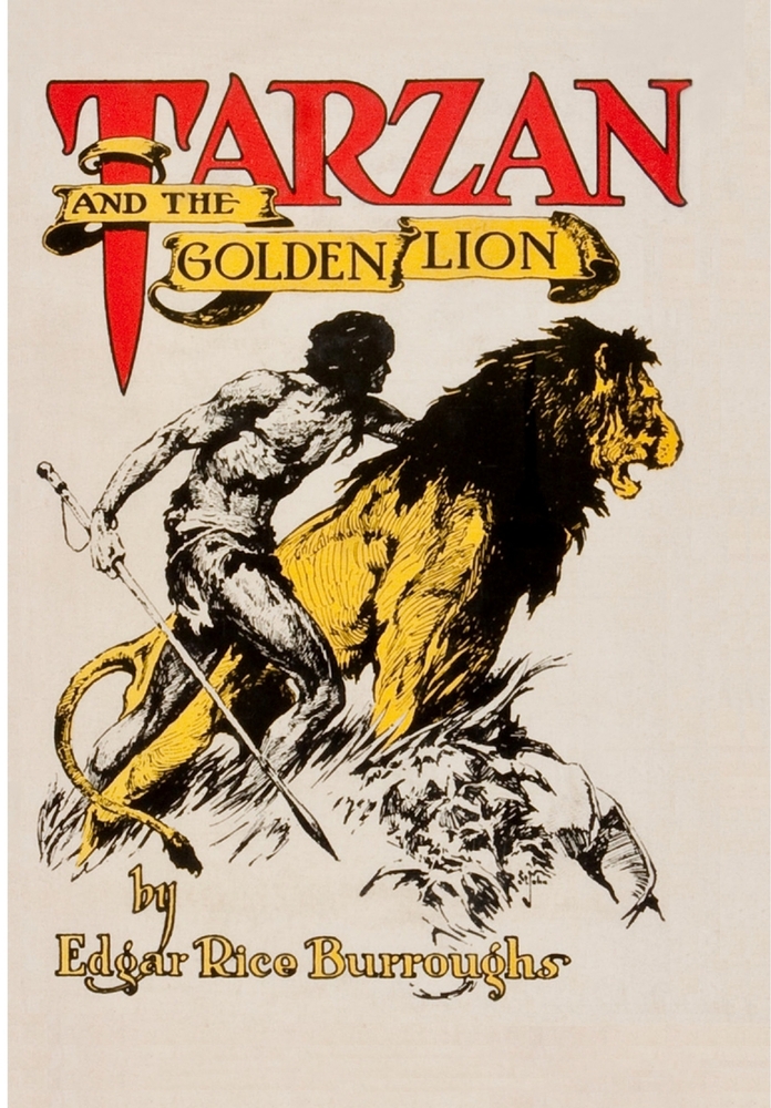 Tarzan and the Golden Lion cover