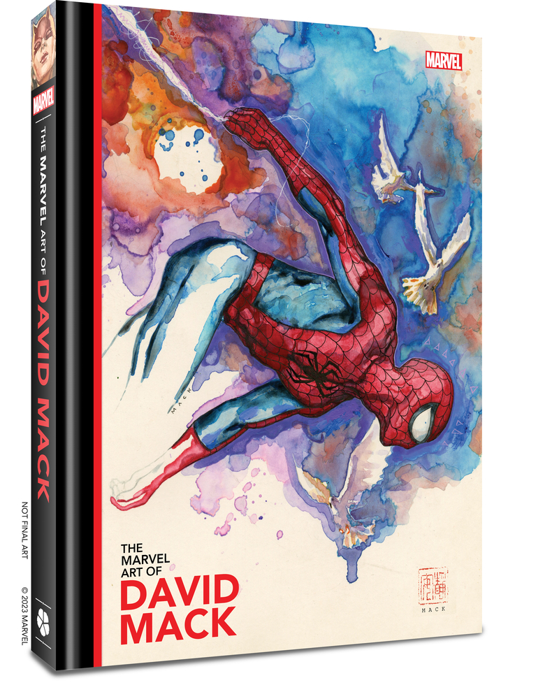 The Marvel Art of David Mack cover