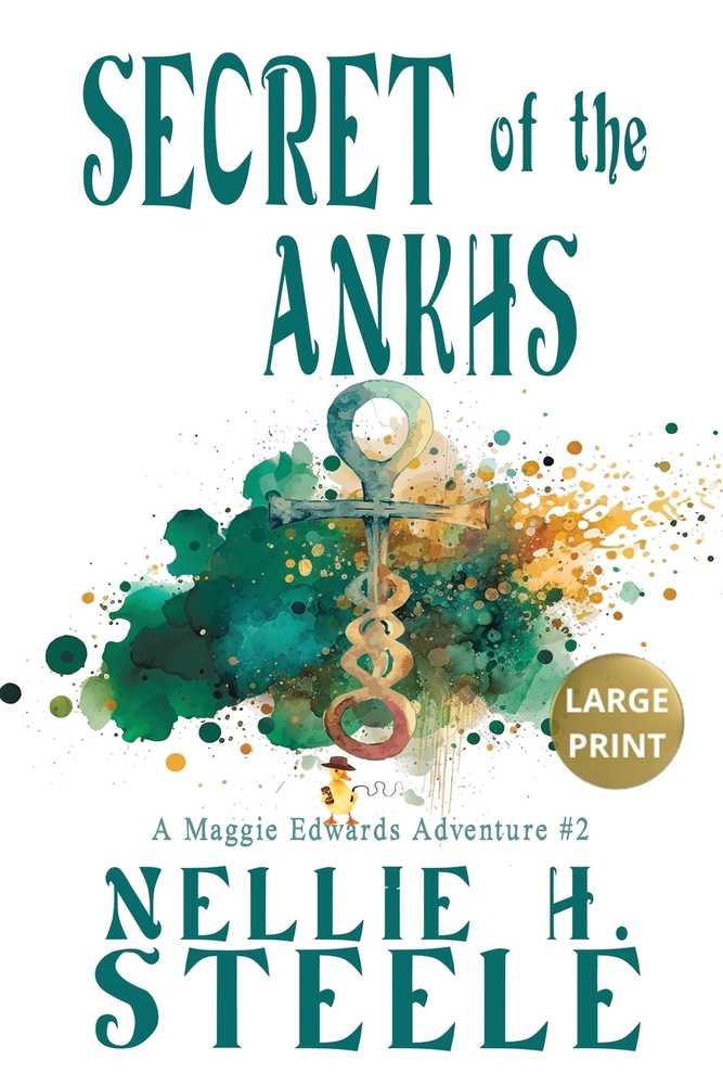 Secret of the Ankhs Large Print cover