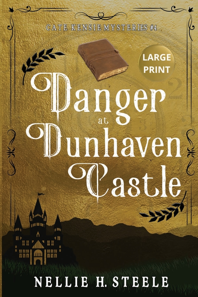 Danger at Dunhaven Castle Large Print cover