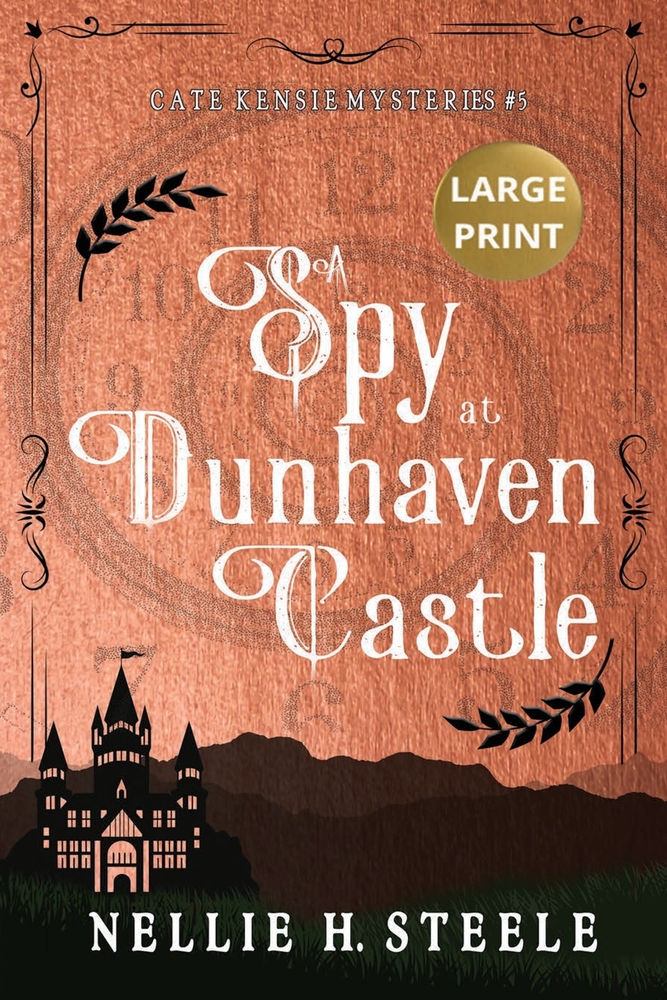 A Spy at Dunhaven Castle Large Print cover