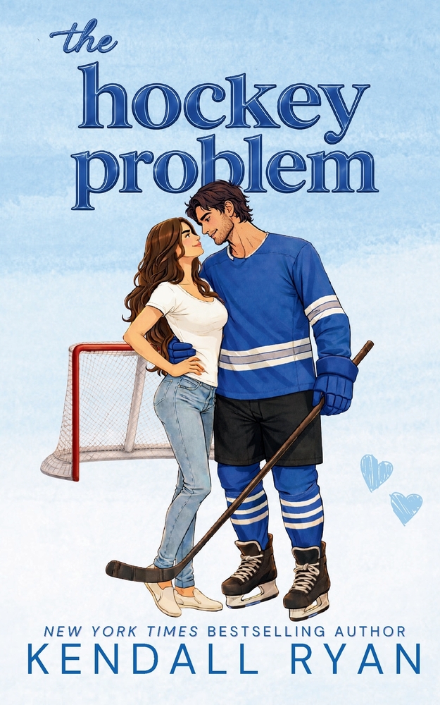 The Hockey Problem: A single dad hockey romance cover