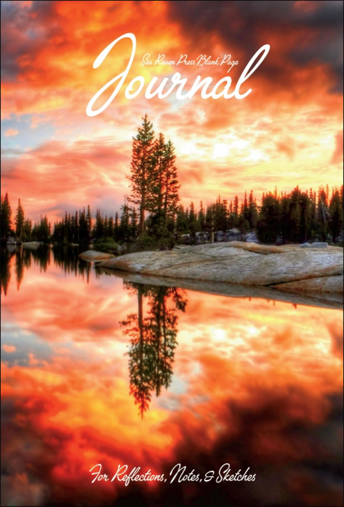 Sea Raven Press Blank Page Journal: For Reflections, Notes, and Sketches cover