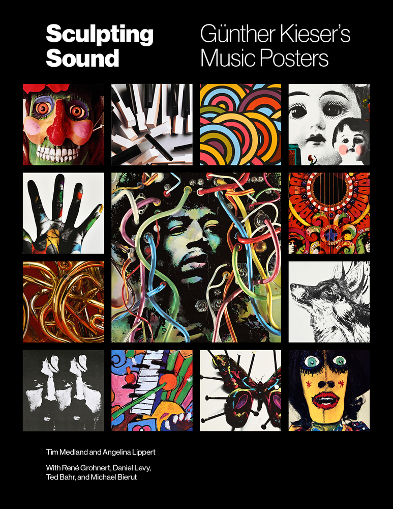Sculpting Sound: Günther Kieser's Music Posters cover
