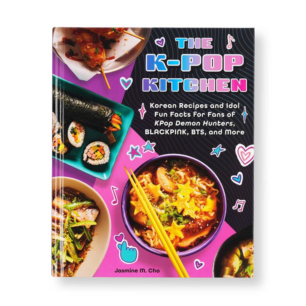 The K-Pop Kitchen: Korean Recipes and Idol Fun Facts for Fans of Kpop Demon Hunters, Blackpink, Bts, and More cover