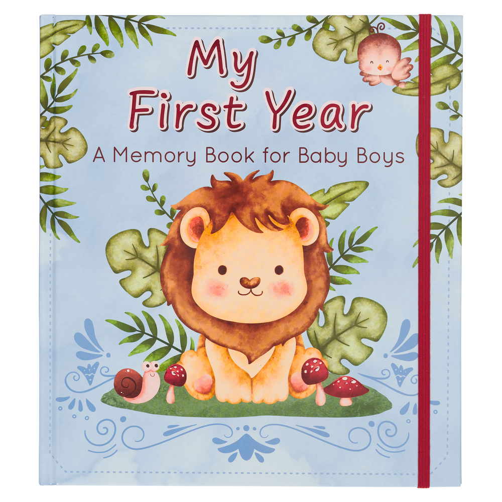My First Year: A Memory Book for Baby Boys cover