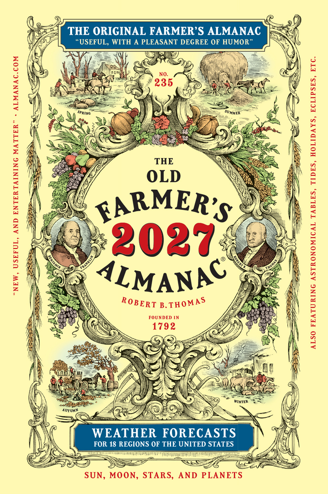 The 2027 Old Farmer's Almanac cover