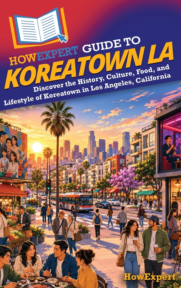 HowExpert Guide to Koreatown LA: Discover the History, Culture, Food, and Lifestyle of Koreatown in Los Angeles, California cover