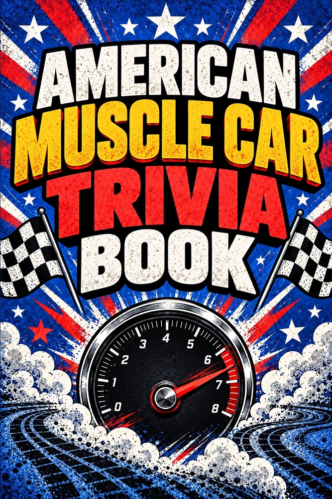 American Muscle Car Trivia Book cover