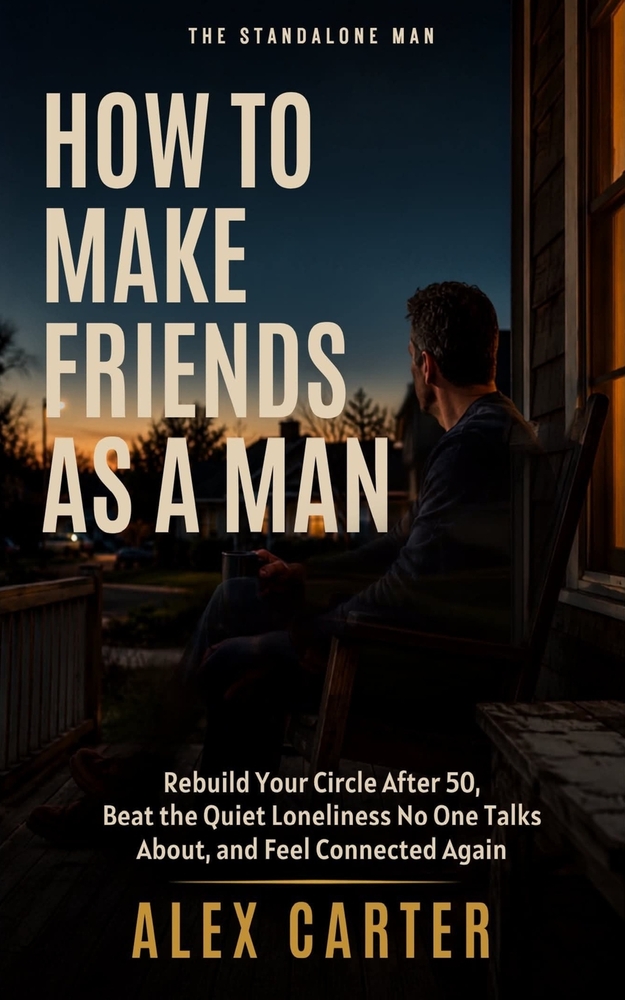 How to Make Friends as a Man: Rebuild Your Circle After 50, Beat the Quiet Loneliness No One Talks About, and Feel Connected Again cover