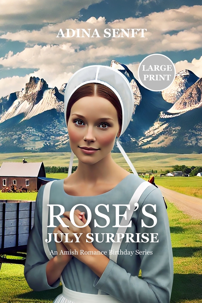 Rose's July Surprise (Large Print) cover