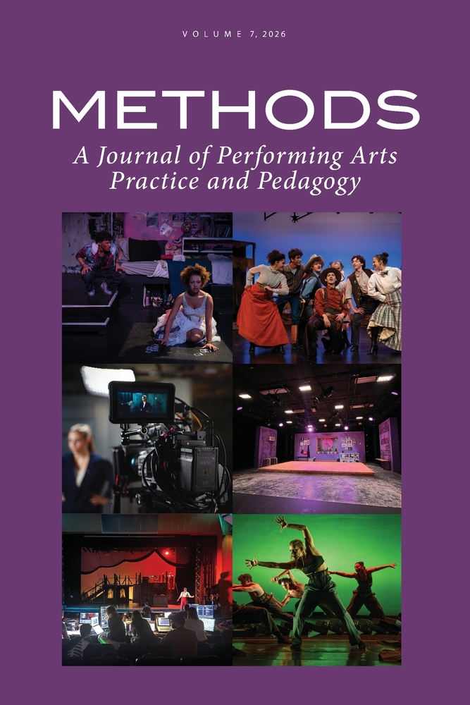 Methods: A Journal of Performing Arts Practice and Pedagogy, Volume 7: A Journal of Performing Arts Practice and Pedagogy cover