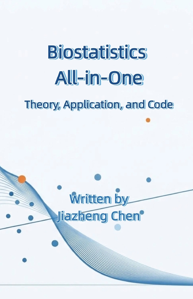 Biostatistics All-in-One: Theory, Application, and Code cover