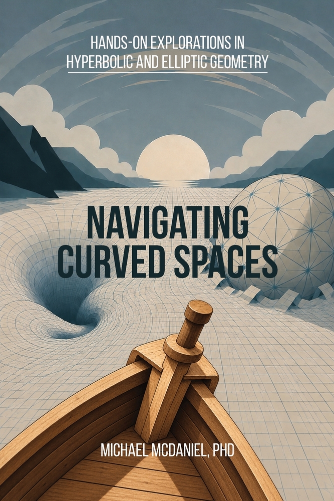Navigating Curved Spaces: Hands-On Explorations in Hyperbolic and Elliptic Geometry cover