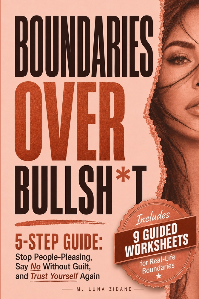 Boundaries Over Bullsh*t: Stop People-Pleasing, Say No Without Guilt, and Trust Yourself Again cover