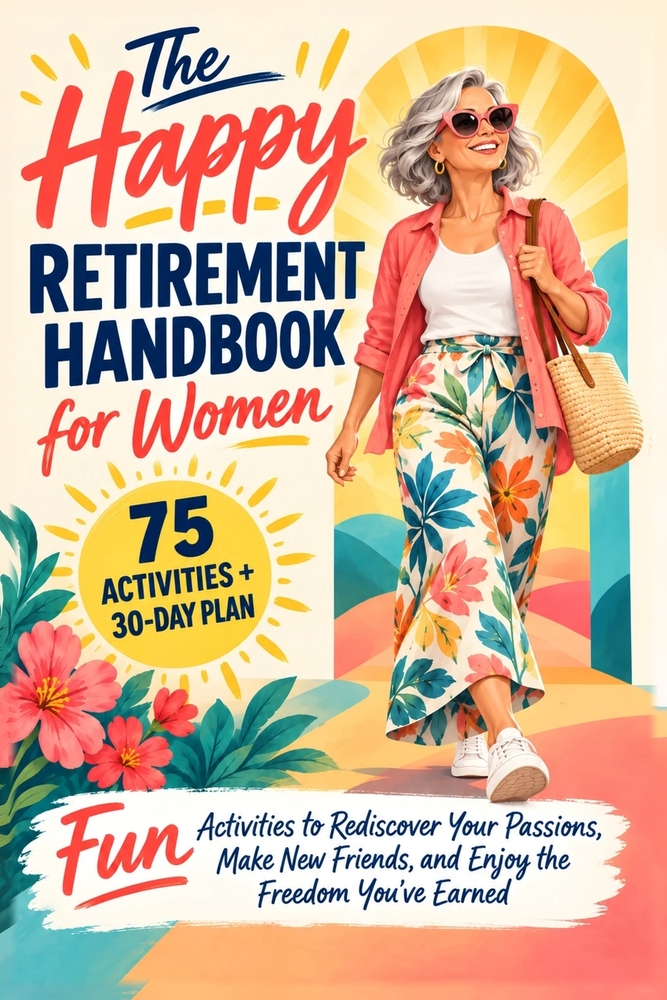 The Happy Retirement Handbook for Women: Fun Activities to Rediscover Your Passions, Make New Friends, and Enjoy the Freedom You've Earned cover