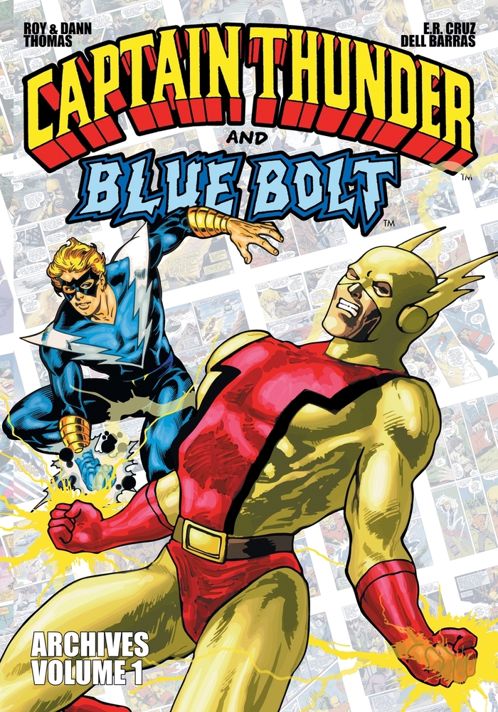 Captain Thunder and Blue Bolt Archives: Volume 1 cover
