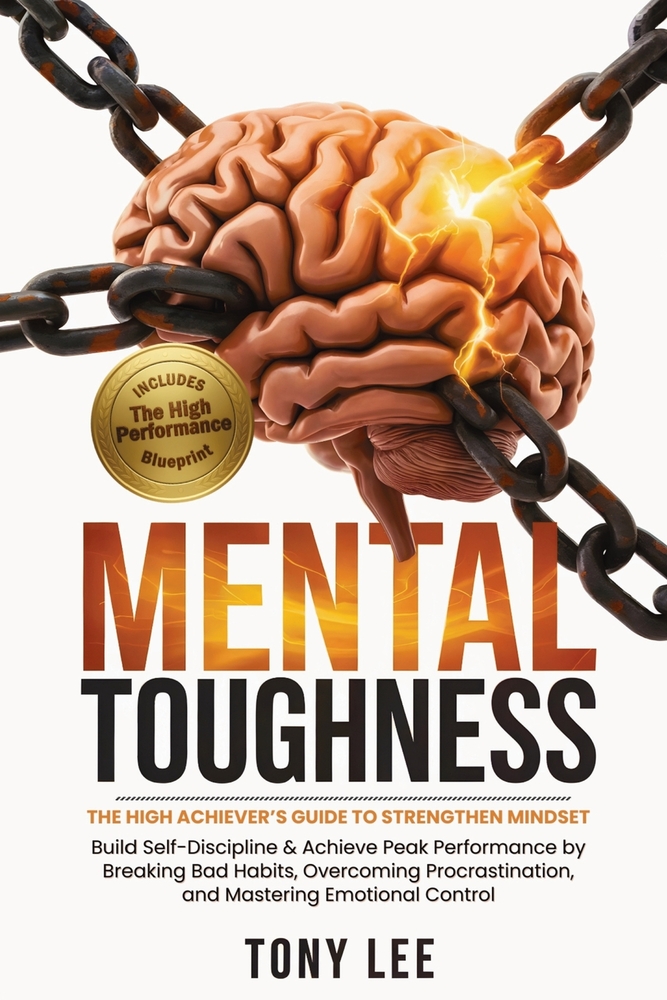 Mental Toughness: The High Achiever's Guide to Strengthen Mindset, Build Self-Discipline & Achieve Peak Performance by Breaking Bad Habits, Overcoming cover
