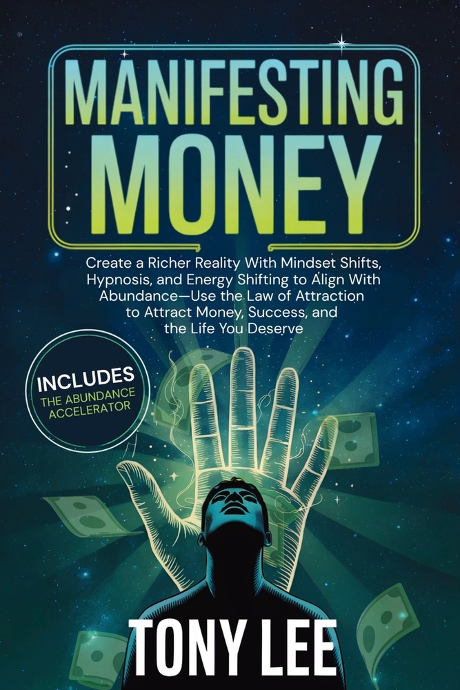 Manifesting Money: Create a Richer Reality With Mindset Shifts, Hypnosis, and Energy Shifting to Align With Abundance-Use the Law of Attraction to Att cover