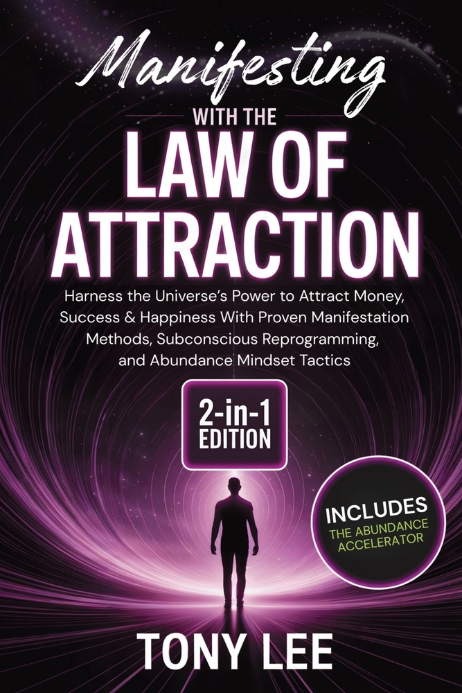 Manifesting with the Law of Attraction: Harness the Universe's Power to Attract Money, Success & Happiness With Proven Manifestation Methods, Subconsc cover