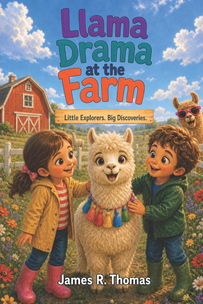 Llama Drama at the Farm: Little Explorers. Big Discoveries. cover