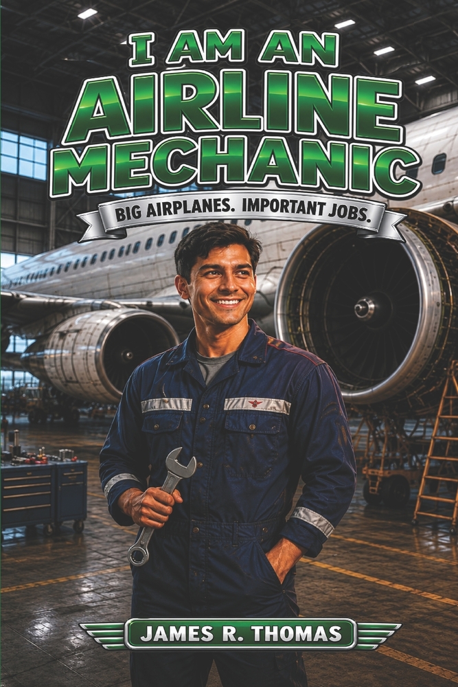 I Am an Airline Mechanic: Big Airplanes. Important Jobs. cover