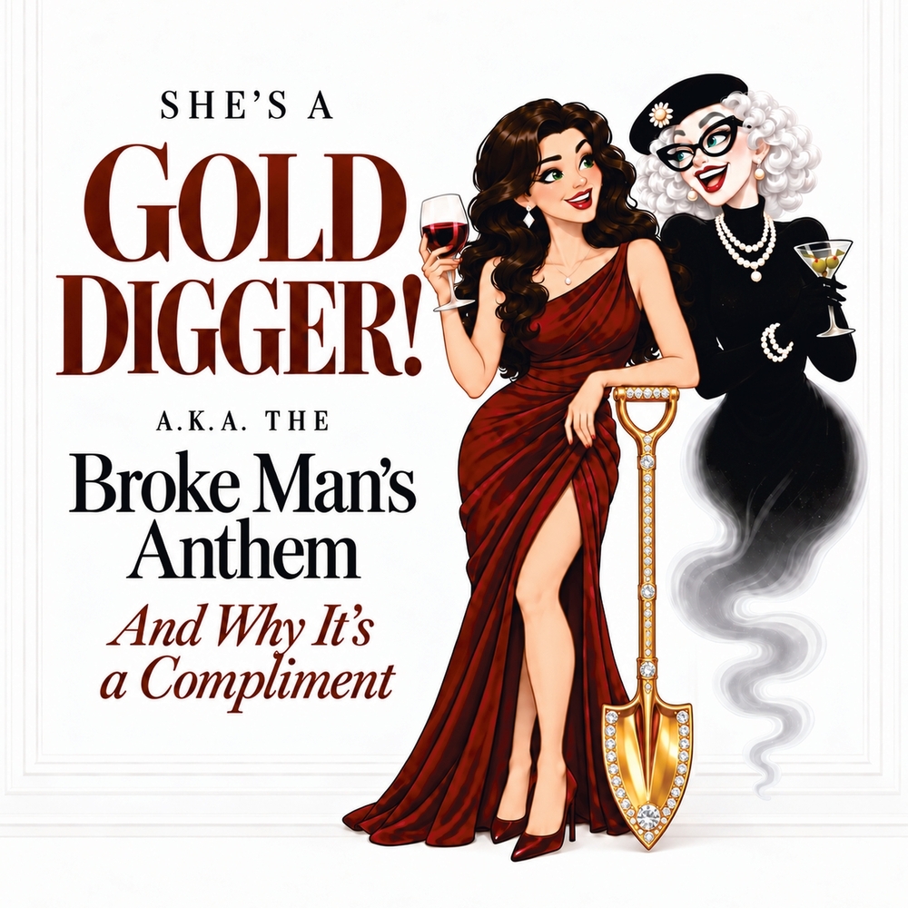 She's A Gold Digger: A.K.A The Broke Man's Anthem (And Why It's a Compliment) cover